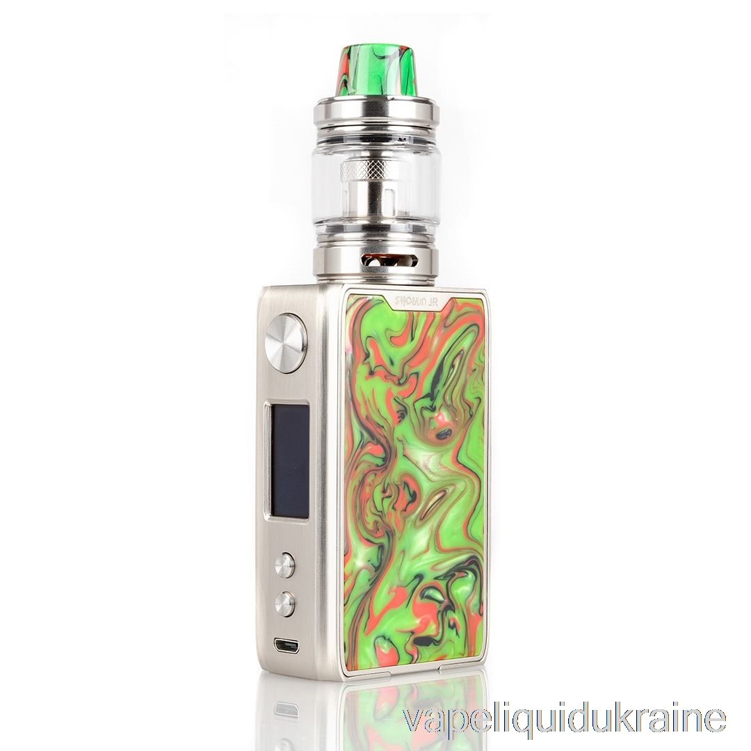 Vape Ukraine iJoy SHOGUN JR 126W TC Starter Kit Silver Specter Green